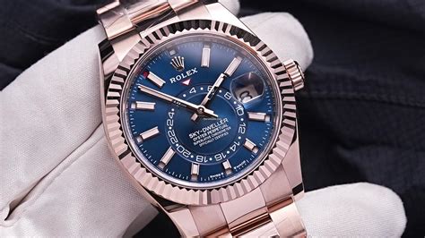 rolex sky dweller replica blue dial|rolex sky dweller price uk.